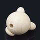 Natural Wooden Beads WOOD-S040-30-3