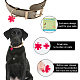 Targhetta identificativa per cani da compagnia in acrilico bianco trasparente PALLOY-AB00040-5