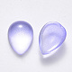 Transparent Spitzlackieren Glas Cabochons GLAA-S190-012C-A02-2