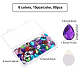 Fingerinspire 80Pcs 8 Colors Extra Large Jewelry Sticker TACR-FG0001-04-2