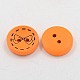 2-Hole Wooden Buttons X-BUTT-A028-28L-07-2