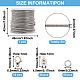 Kits de fabrication de colliers de chaîne de bricolage yilisi DIY-YS0001-32-3
