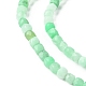 Hebras naturales de perlas de crisoprasa G-F748-F01-01B-4