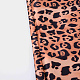 Leopard Print Pattern Fabric DIY-WH0176-39A-2