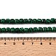 Синтетического малахита бисер нитей&nbsp;G-F797-A01-01-5