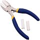 BENECREAT Double Nylon Jaw Pliers Flat Nose Pliers with Adhesive Jaws for DIY Jewelry Making Hobby Projects TOOL-WH0122-26B-1