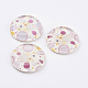Tempered Glass Cabochons GGLA-33D-24-2