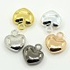 Valentine's Day Findings Alloy Heart Charms Pendants PALLOY-M031-03-1