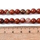 Нити из бисера натуральный красный яшма&nbsp;G-R193-11-6mm-5