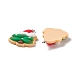 Ciondoli in resina opaca a tema natalizio FIND-E025-02-3