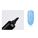 8mlネイルペイントカラージェル  純粋な色のuvゲル  ネイルアートデザインのための  ブルー  9.3x2.5cm  ネットコンテンツ：8ml MRMJ-S012-042F-1