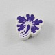 Dunkelschieferblaue Farbe Polymer-Ton-Blume-Nagelkunst-Dekoration für modische Nagelpflege X-CLAY-Q136-3-1