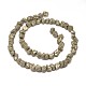Natural Pyrite Nuggets Beads Strands G-I125-86-2