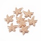 Nickel Free & Lead Free Light Gold Alloy Starfish Pendants PALLOY-J219-046-NR-1