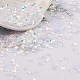 Perline di paillettes di plastica PVC-R024-02-3