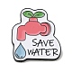 Économiser de l'eau des épingles en émail JEWB-H020-06EB-1