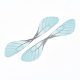 Decoración de artesanía de alas de tela de poliéster X-FIND-S322-003H-2