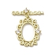 Латунные застежки с цирконами KK-C048-05G-1