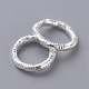 Iron Textured Jump Rings X-IFIN-D086-01-S-2