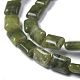 Hilos de jade xinyi natural / cuentas de jade del sur chino G-Z006-B07-2