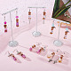 Sunnyclue 1 Box 10 Sets Mini-Glasflaschen-Ohrhänger-Set DIY-SC0017-30-4