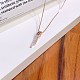 925 Sterling Silver Pendant Necklaces NJEW-BB35417-RG-2