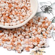 Выпечка краска стеклянные бусины SEED-F006-01A-10