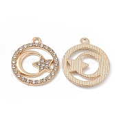 Сплава кристалла горный хрусталь подвески FIND-C019-02KCG