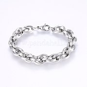Браслеты из нержавеющей стали 304 BJEW-F330-01P