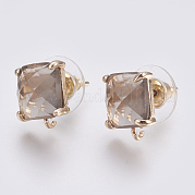 Серьги из граненого стекла GLAA-F084-C12