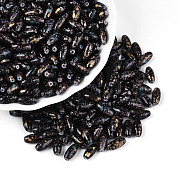 Выпечка краска стеклянные бусины SEED-N008-06J