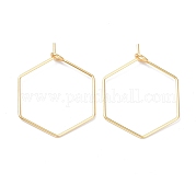 Фурнитура для сережек-колец из нержавеющей стали 316 STAS-K216-03A-G