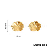 Серьги шпилька нержавеющая сталь DB8983-2
