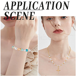 150шт 3 стильные латунные бусины&nbsp;KK-BBC0012-04