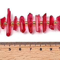 Природных кристаллов кварца бисер нитей G-F800-E10