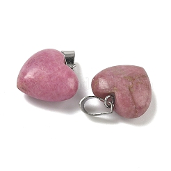 Природные подвески родонит&nbsp;G-I311-A14