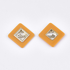 Непрозрачные акриловые подвески MACR-T031-05-M