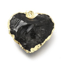 Natürlichen Obsidian Anhänger&nbsp;G-P487-04G