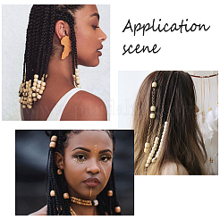 150 шт. деревянные бусины 3-х цветов&nbsp;WOOD-PH0001-49