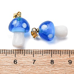 Подвески лэмпворк ручной работы LAMP-S069-08G-07