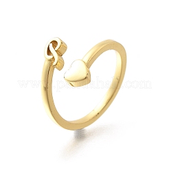 Латунные манжеты для женщин RJEW-U044-P