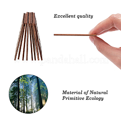 Филигранные столярные звенья из неокрашенного натурального дерева&nbsp;WOOD-GF0001-33