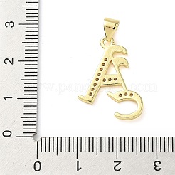 Латунные микро проложить кубического циркония подвески&nbsp;KK-I379-04G