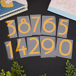 Водостойкие самоклеящиеся наклейки для рукоделия DIY-GF0002-59C-03