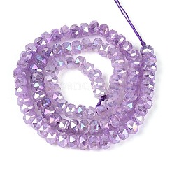 Гальванизированные стеклянные бусины&nbsp;EGLA-T029-6mm-13D