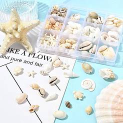 Наборы для самостоятельного изготовления бусин из ракушек DIY-FS0010-25
