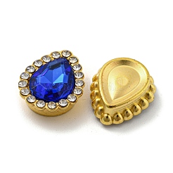 Акриловые кабошоны со стразами&nbsp;FIND-C054-02G-01