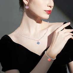 14 breloque fleur sculptée en corail synthétique teint en 7 couleurs&nbsp;PALLOY-FS00080