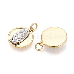 Pendentifs en laiton religion&nbsp;KK-T080-47G