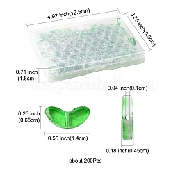 Прозрачные стеклянные бусины GLAA-FS0002-54B